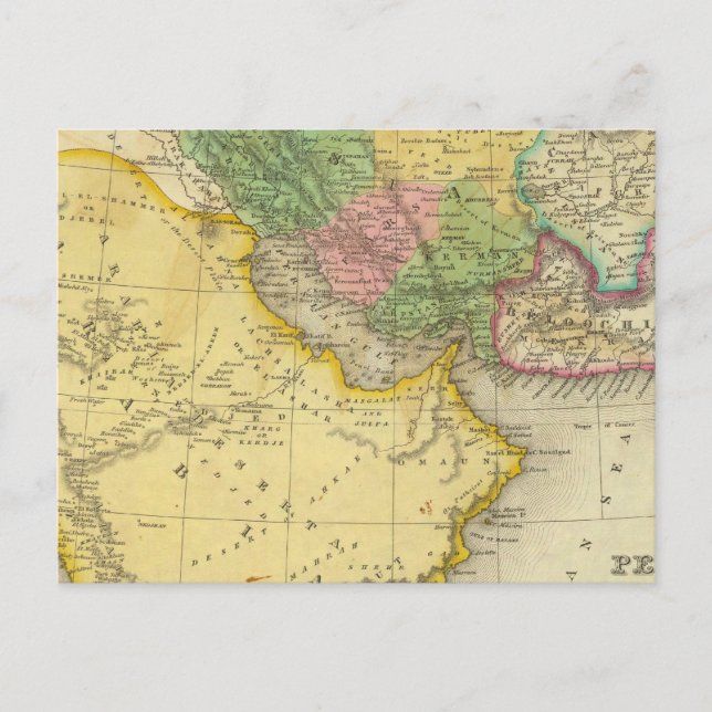 Persia Arabia Vykort (Framsida)