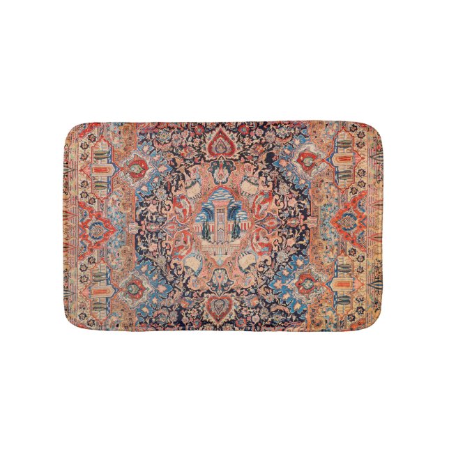 Persia Carpet Black Blue  Badrumsmatta (Framsidan)