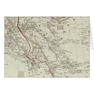 Persia, det ottomanska imperiet hälsningskort