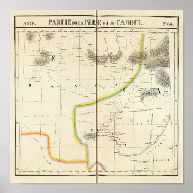 Persia, Kabul Asia 66 Poster (Framsidan)