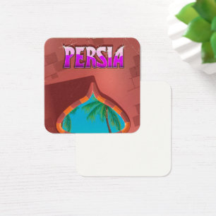 Persia Palace Fyrkantigt Visitkort