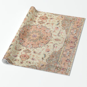 Persia Tabriz persika Peachy Presentpapper