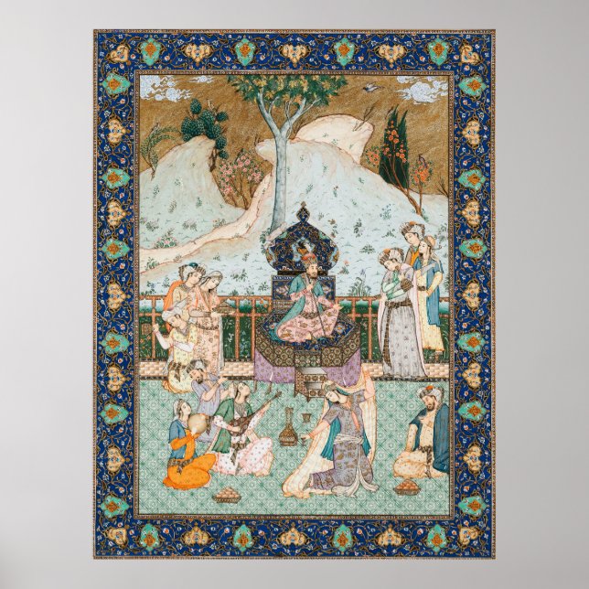 Persian Ancient Literary Art Poster (Framsidan)