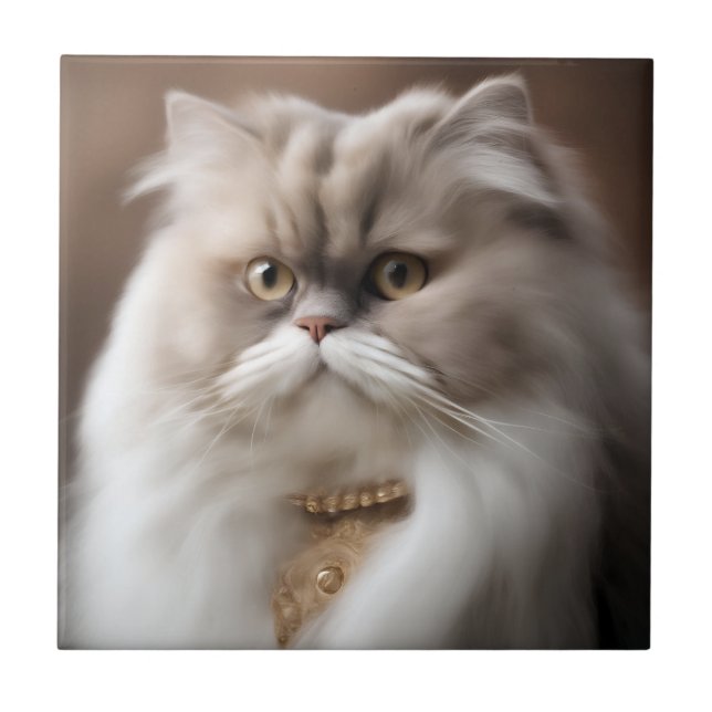 Persian Beauty Cat Kakelplatta (Framsidan)