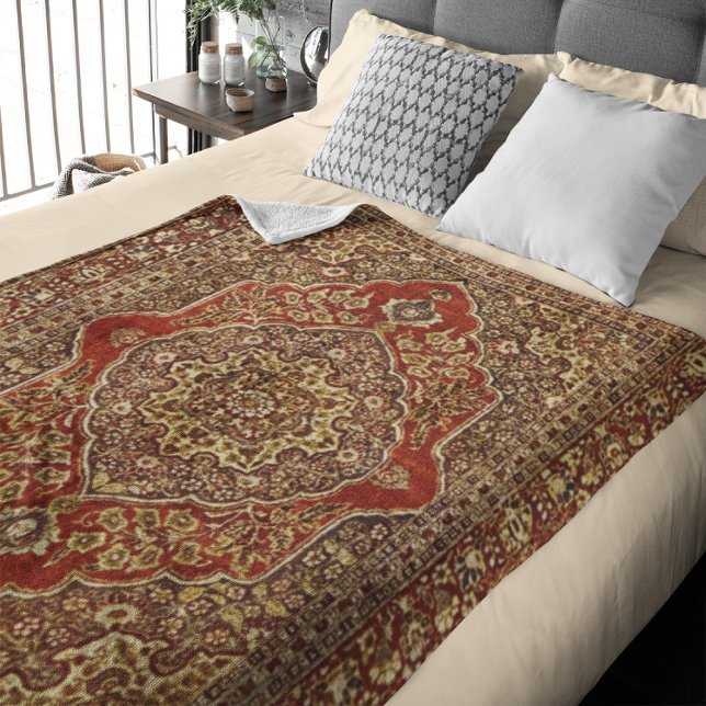 Persian Carpet look - Tabris Fleecefilt (Skapare uppladdad)