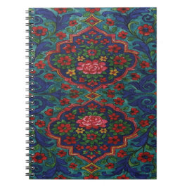 Persian Carpet Pattern Notebook – Elegant Traditio Anteckningsbok
