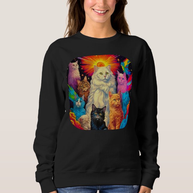Persian Cat Art T Shirt (Framsida)