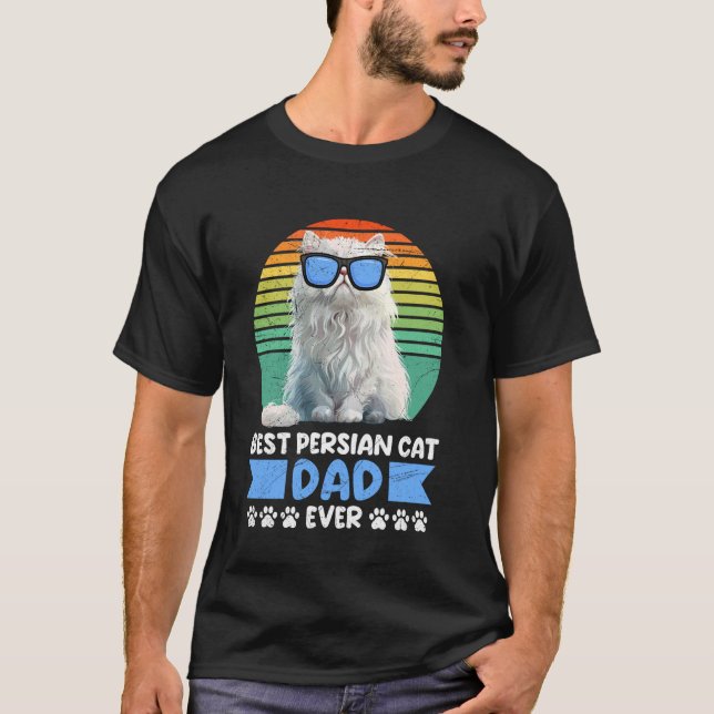 Persian Cat BEST PERSIAN CAT PAPPA ALIVE FUNny Cat T Shirt (Framsida)