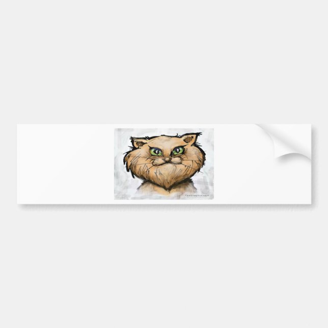 Persian Cat Bildekal (Framsidan)
