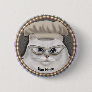 Persian Cat Chef-stift Knapp