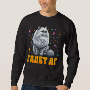 Persian Cat FINARE AF Funny Persian Cats OwOwners Lång Ärmad Tröja