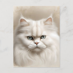 Persian Cat Kattdjur Elegant Vykort