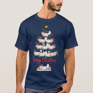 Persian Cat Lover Matching Santa Persian Cat Chris T Shirt