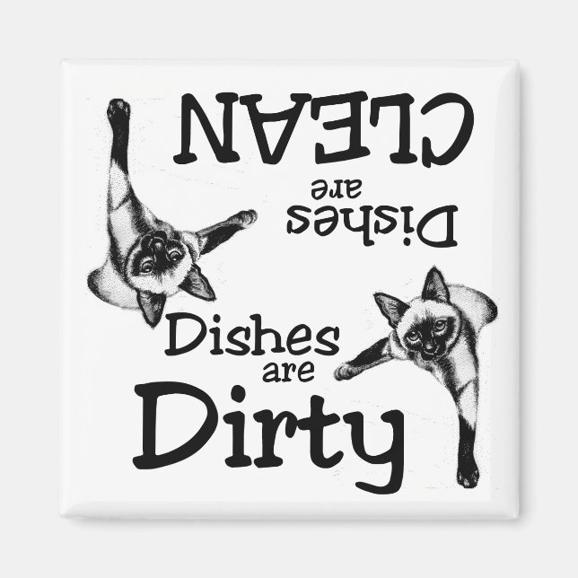 Persian Cat Lovers Dishwasher Magnet (Framsidan)