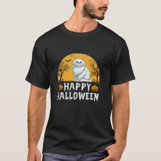 Persian Cat Manar Women Kids Happy halloween Costu T Shirt