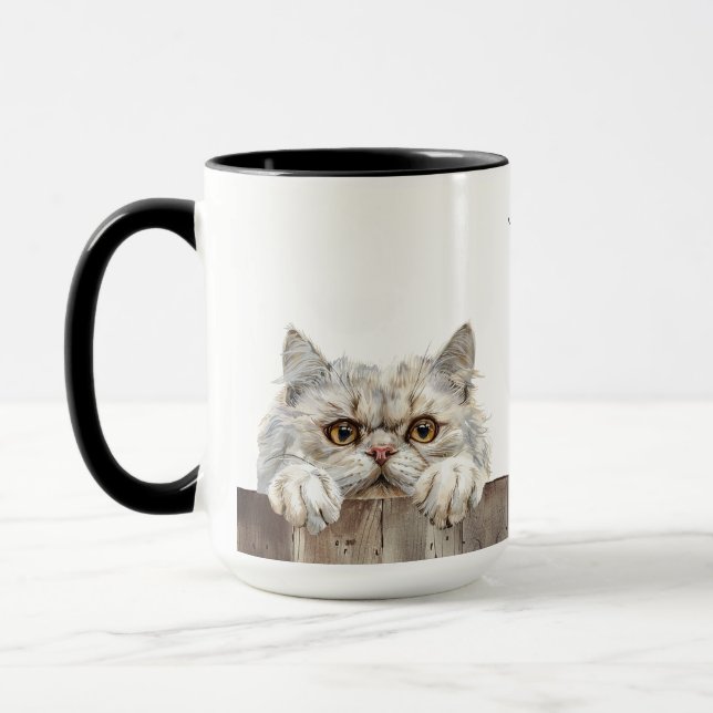 Persian Cat Mugg (Vänster)