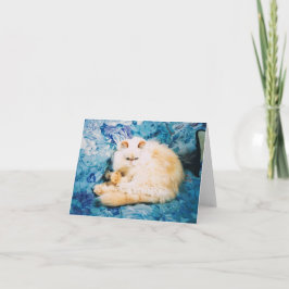 Persian Cat Note-kort Kort