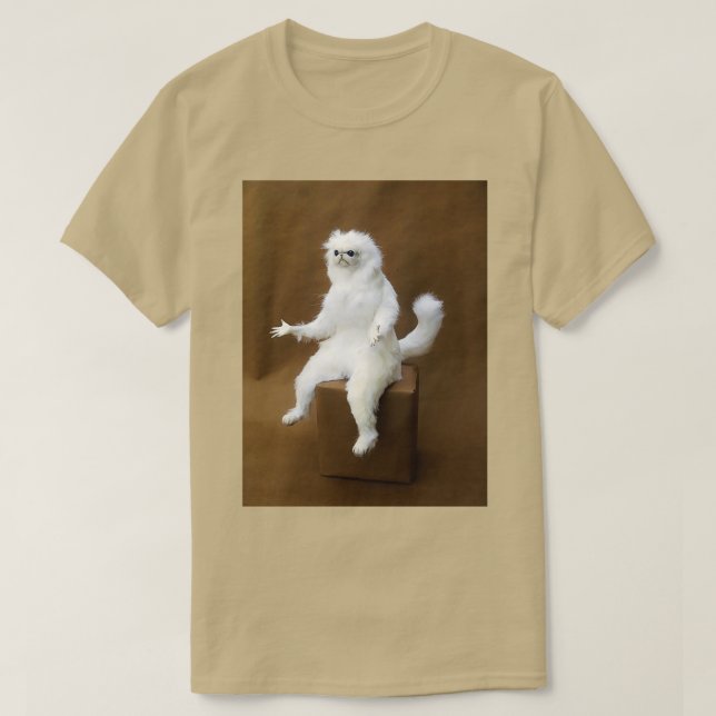 Persian Cat Room Guardian T Shirt (Design framsida)