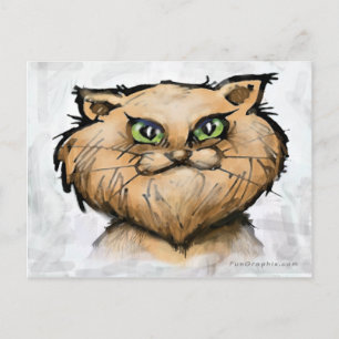 Persian Cat Vykort
