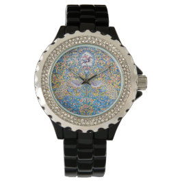 Persian elaborate tiled mural armbandsur
