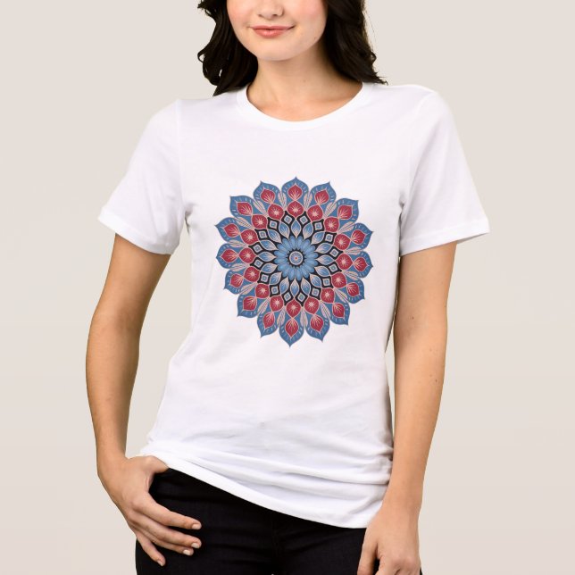 Persian Enamel Art (Minakari)  -T-shert T Shirt (Framsida)