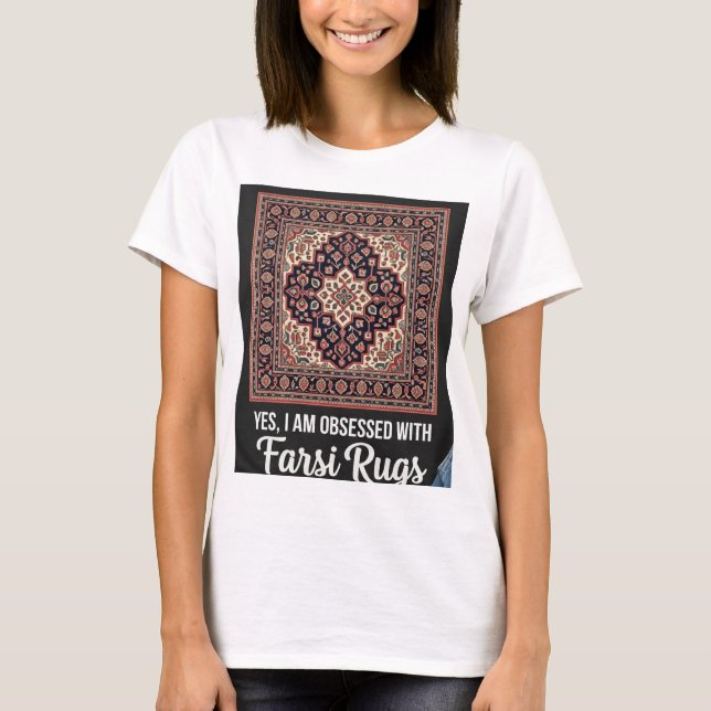 Persian/ Farsi Rugs T-Shirt womans (Framsida)