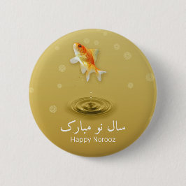 Persian Gott nytt år Noroz Fish Knapp