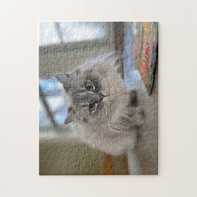 Persian Himalayan Cat Puzzle Pussel (Vertikal)