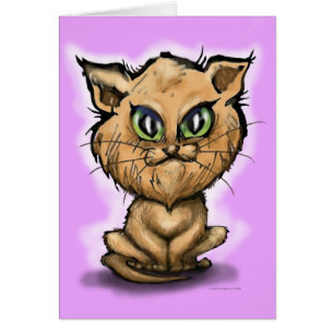 Persian Kitten Hälsningskort