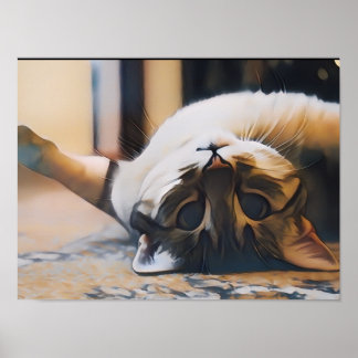 Persian Kitten Poster - Soft Päls & Big Ögon - Köp