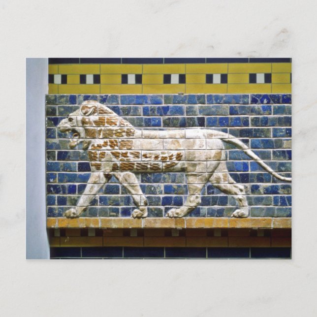 Persian Lejon - Glazed Brick, Istanbul Vykort (Framsida)