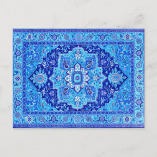 PERSIAN MATTA - Blue Vykort