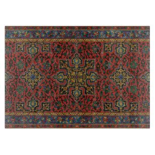 Persian Matta Carpet Red Blue Classic