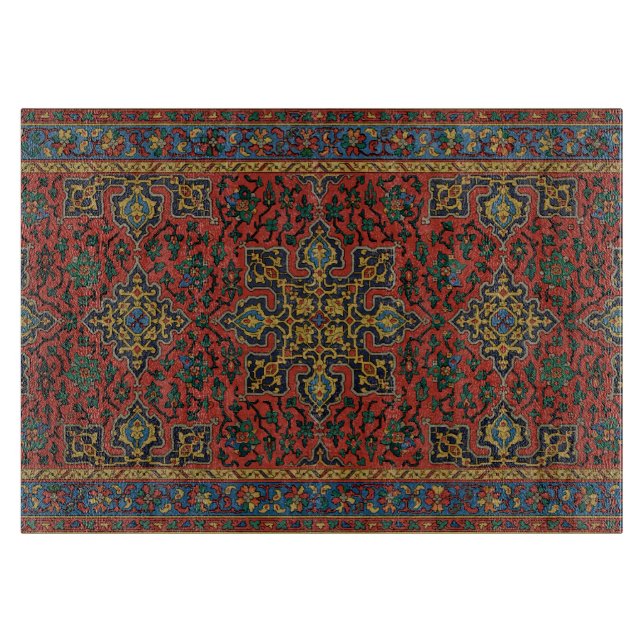 Persian Matta Carpet Red Blue Classic (Framsidan)
