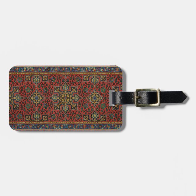 Persian Matta Carpet Red Blue Classic Bagagebricka (Horisontell Framsida)