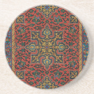 Persian Matta Carpet Red Blue Classic Underlägg