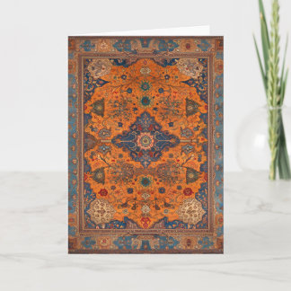 Persian Matta eller Carpet Digital Artwork Kort