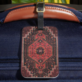 Persian Matta Östra Dekorfärg Vintage Turkiska Ret Bagagebricka