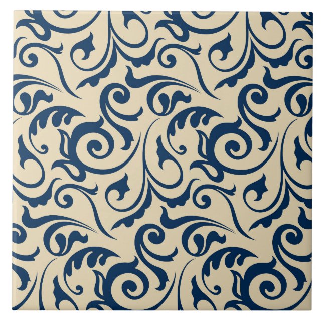 Persian Motifs inspiration 2 Kakelplatta (Framsidan)