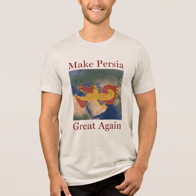 Persian Nowruz Iran gör Persia Underbar igen T Shirt (Framsida)