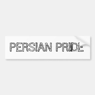 PERSIAN PRIDE BUMPER STICKER BILDEKAL