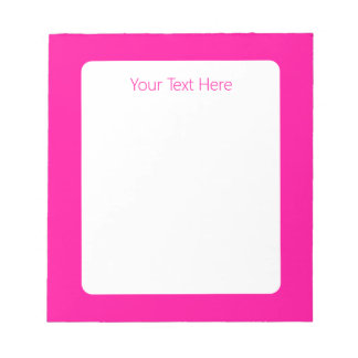 Persian Ro solid deep rosa Anteckningsblock