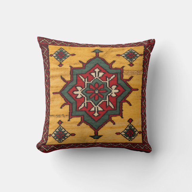 Persian Sunshine’ Kilim Pillows: Kudde (Framsida)