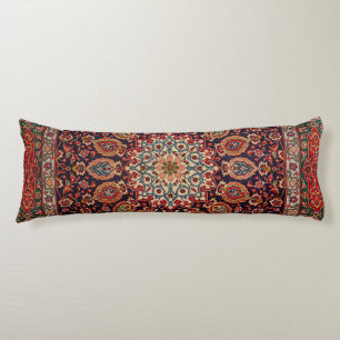 Persian Tabriz Black Radial Geometric Kroppskudde