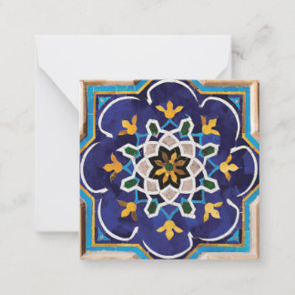 Persian Tile Anteckningskort