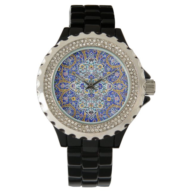 Persian-utvecklad tiled mural armbandsur (Framsida)