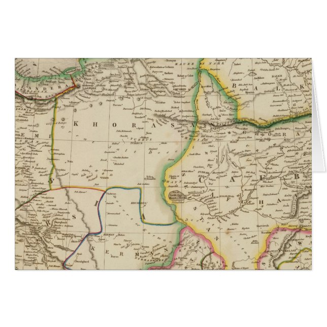 Persien 3 hälsningskort (Framsidan Horizontal)