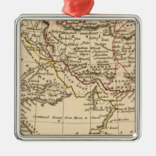 Persien Arabien Julgransprydnad Metall