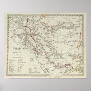 Persien Ottomanvälde Poster