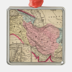 Persien Turkiet, Afghanistan, Beloochistan Julgransprydnad Metall